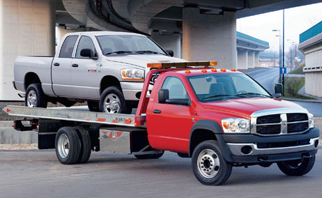 flat bed long distance towing services